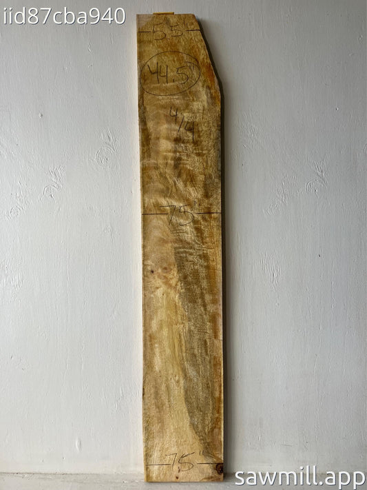 1" x 7" x 44" Mango