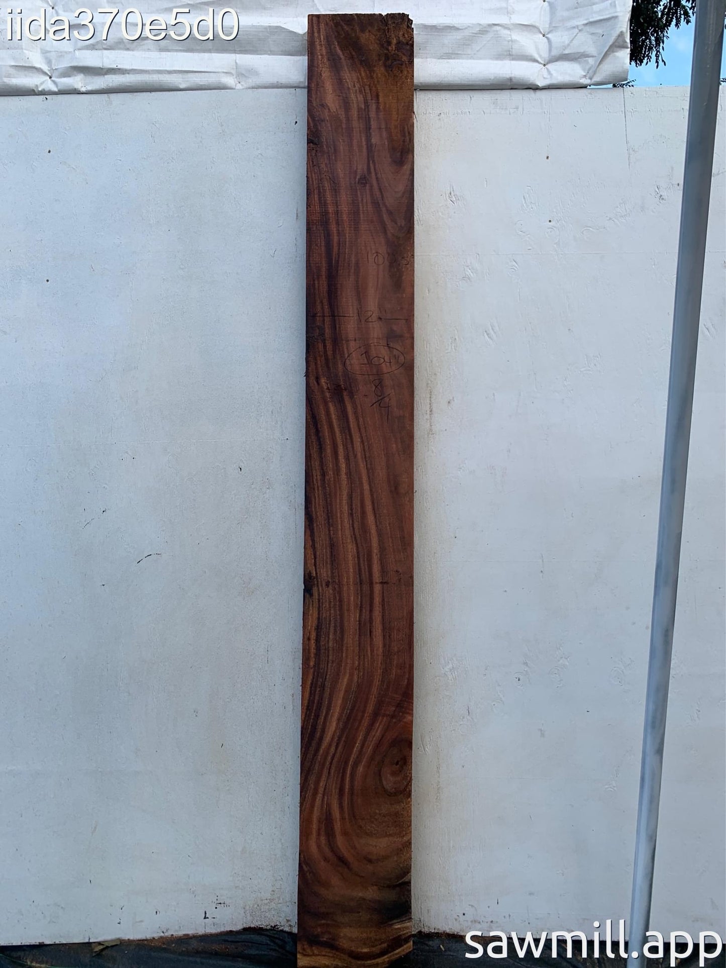2" x 12" x 104" Monkeypod