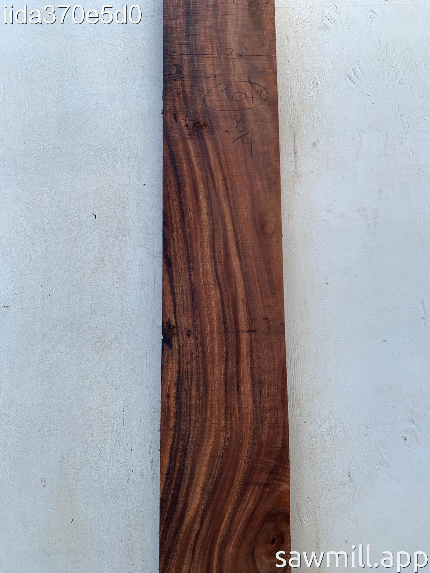 2" x 12" x 104" Monkeypod