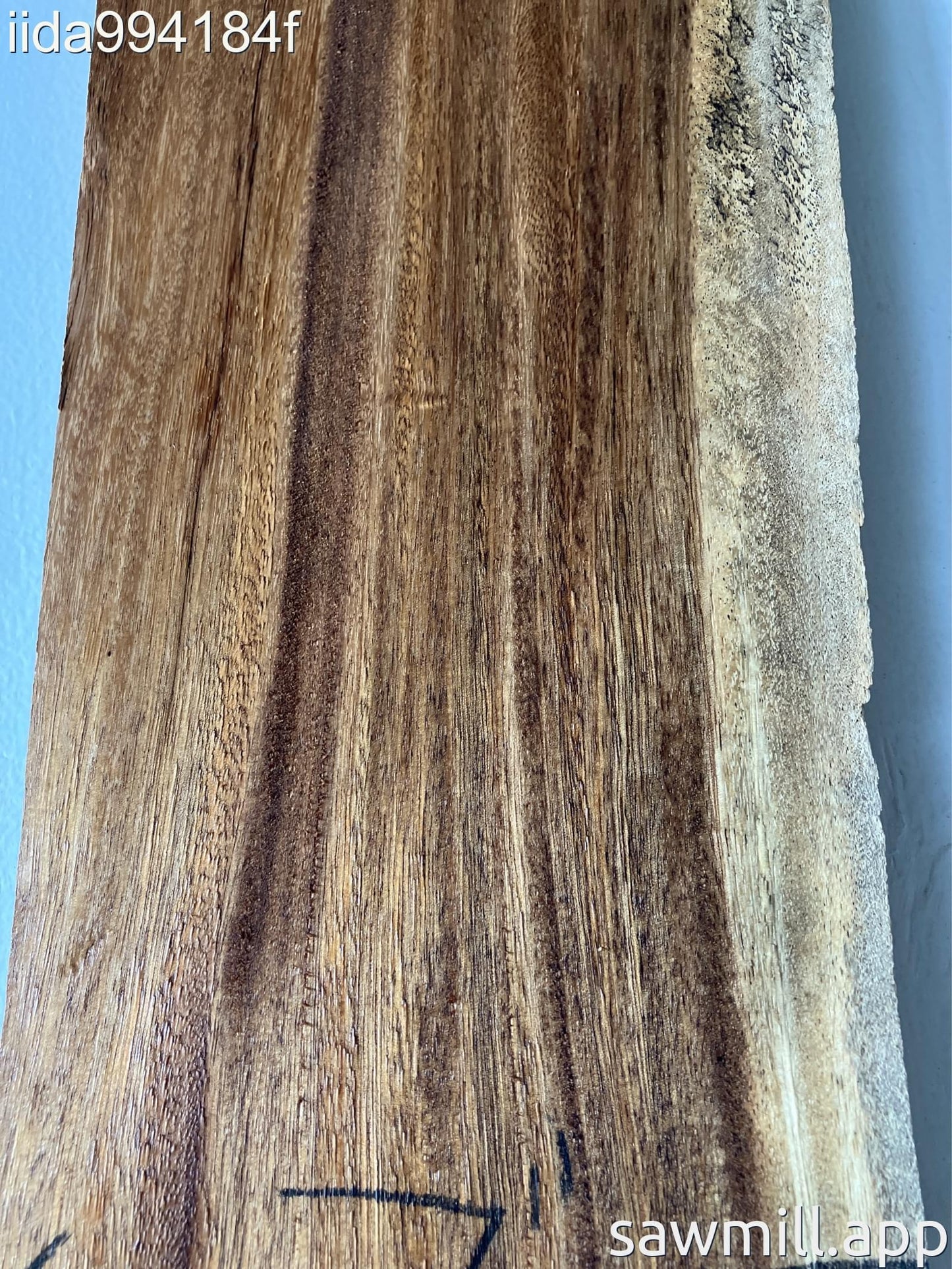 1.5" x 11" x 65" Monkeypod