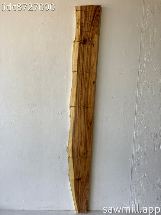 1" x 6" x 58" Monkeypod