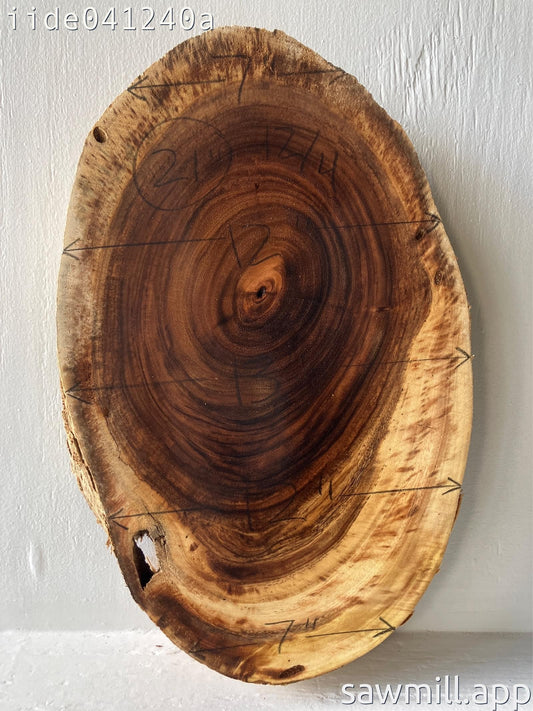 3" x 13" x 21" Monkeypod