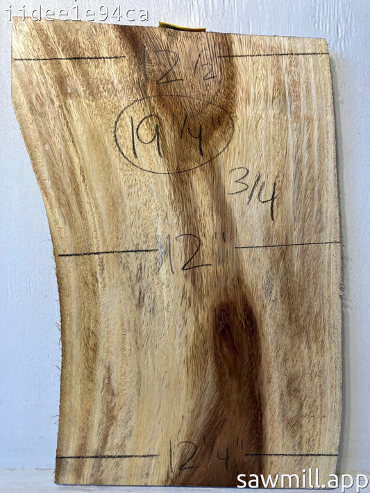 0.75" x 12" x 19" Monkeypod