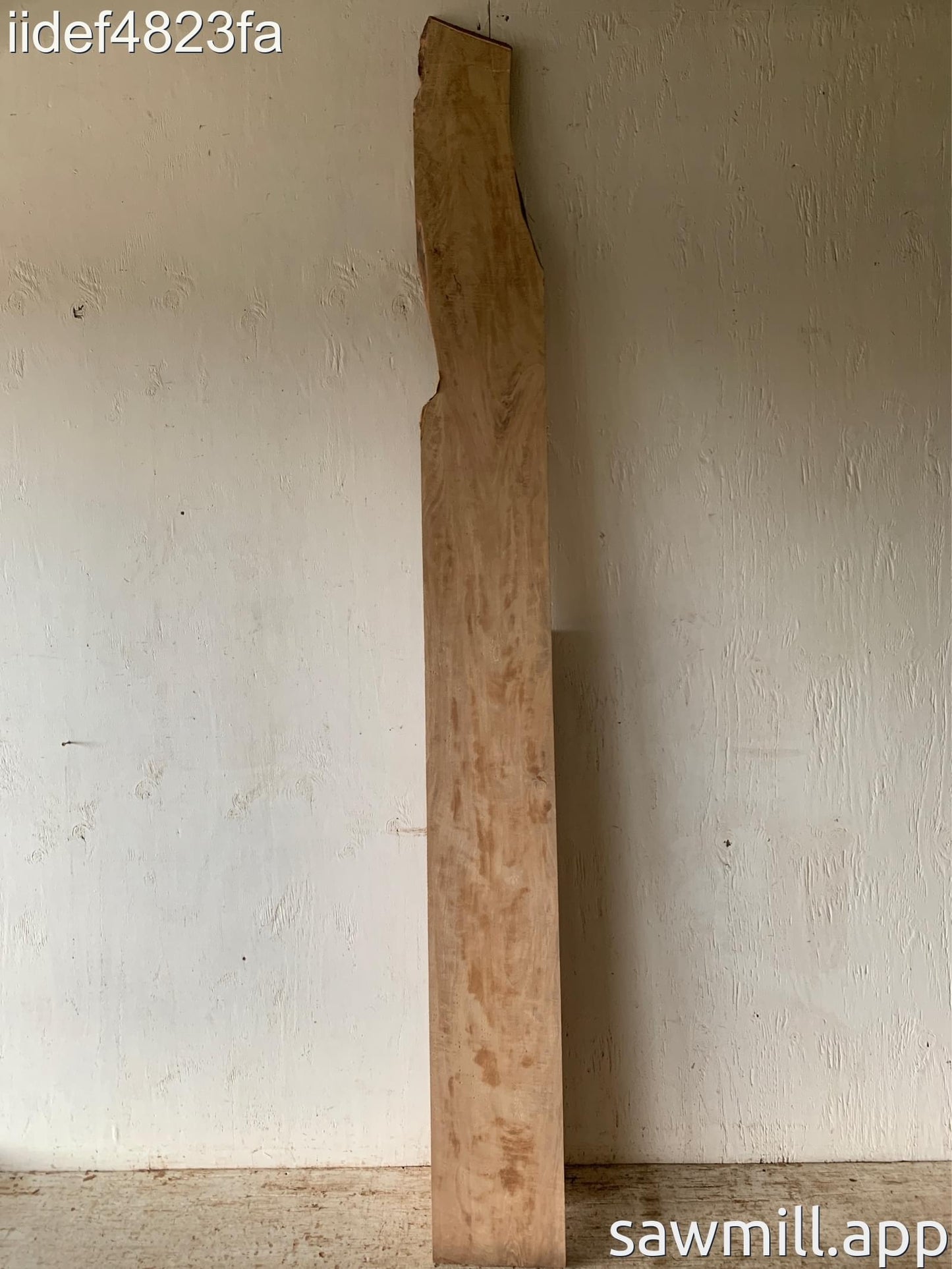 0.75" x 9" x 93" Fiddle Wood
